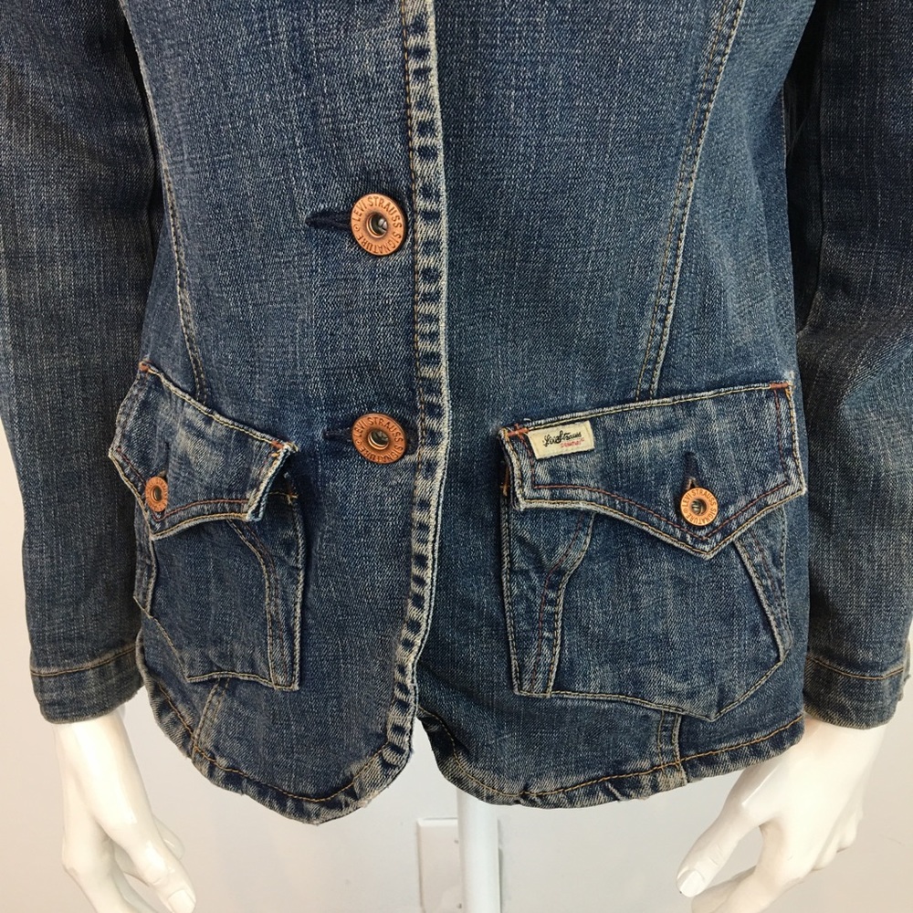 LEVI’S Blue Denim Jacket - Picture 4 of 10